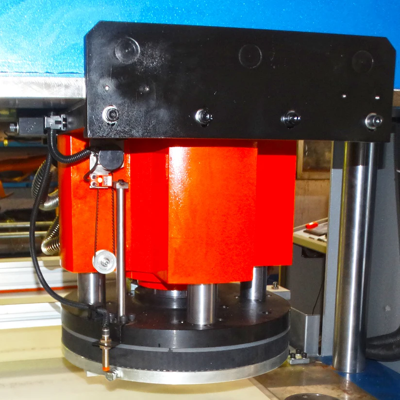 travel head shoe cutting press machine