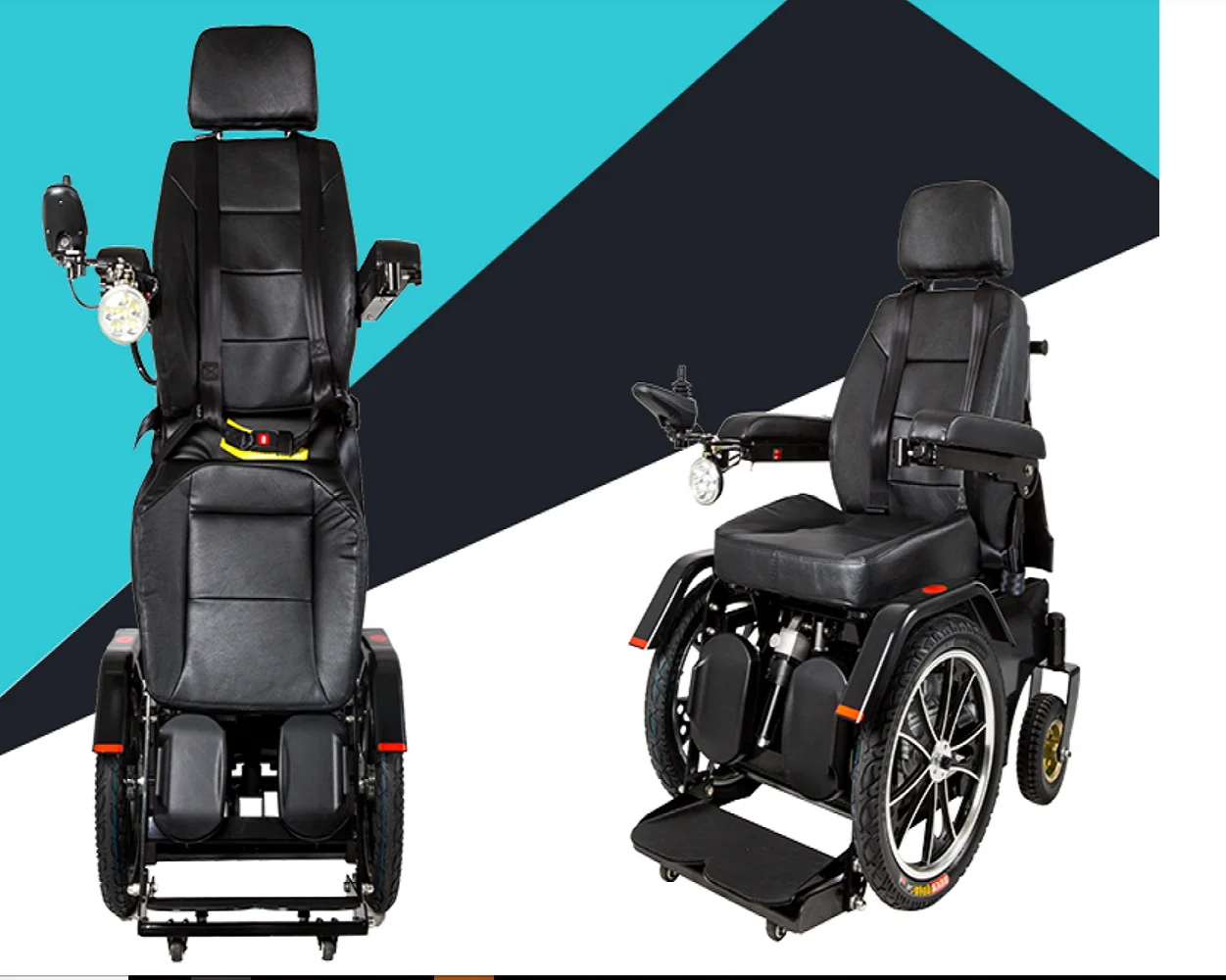 Best Sell Luxury Full Adjustable Power Electric Standing Wheelchair For