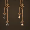 Restaurant Decorative Led Grow Light Indoor Hemp Growing Rope Pendant Light