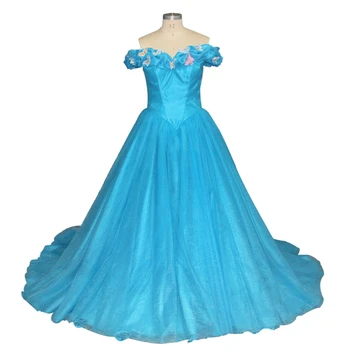 Blue Quinceanera  Dresses  2019 Sexy Off Shoulder Ball Gown  