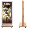 Outdoor P2.94 P3.84 Own server best quality Custom size Delicious food street 600x1400mm Mobile LED poster screen