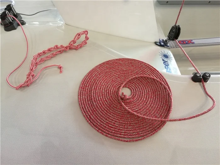 High quality customized package and size sailing rope for sailing boat, etc