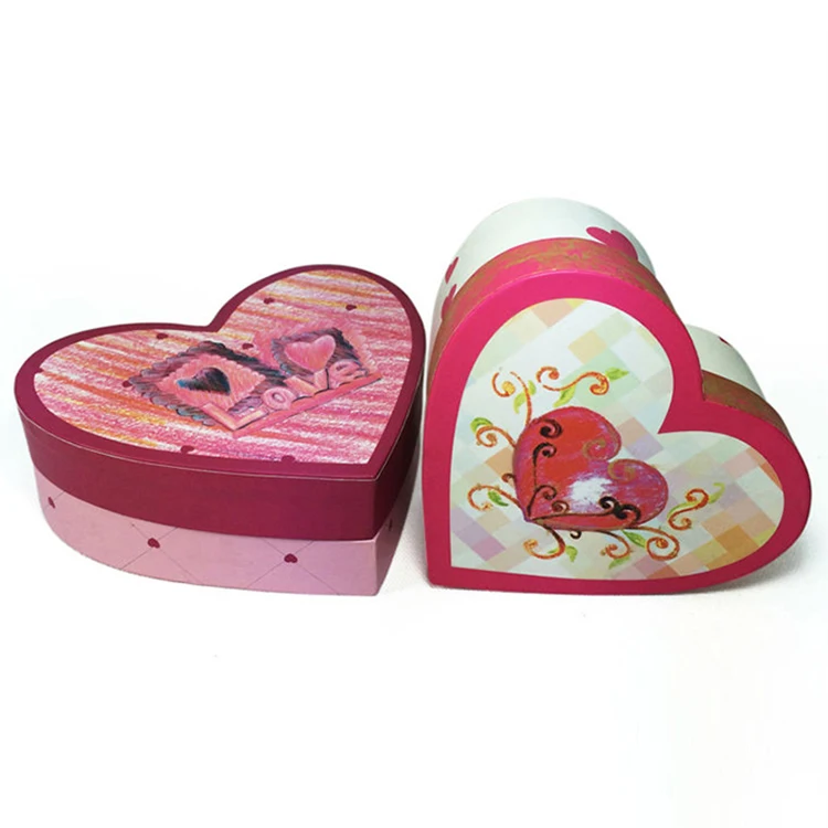 Heartshaped Gift Box Luxury Premium Box Packaging Rigid