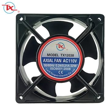 Ac Cooling Fan 120mm 12038 Cabinet 110v 220v 240v Ac Cooling Fan 120mm 12038 Cabinet 110v 220v 240v 120x120x38mm Panasonic Fans