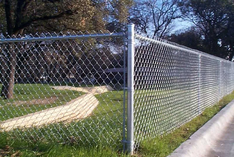 Temporary Diamond Mesh Fencing / Portable Chain Link Fence For Sale ...