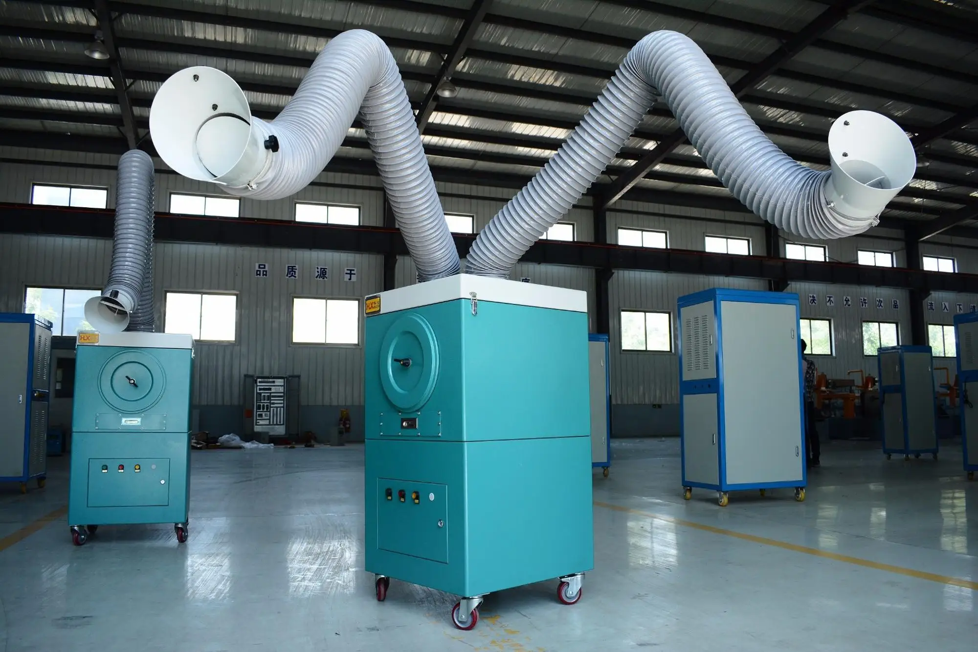 制造商便携式焊接烟尘和粉尘 extractor 器和收集器和废气 extractor