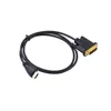 6ft 24+1pin 30AWG gold plated Dvi to hdmi digital cable lead