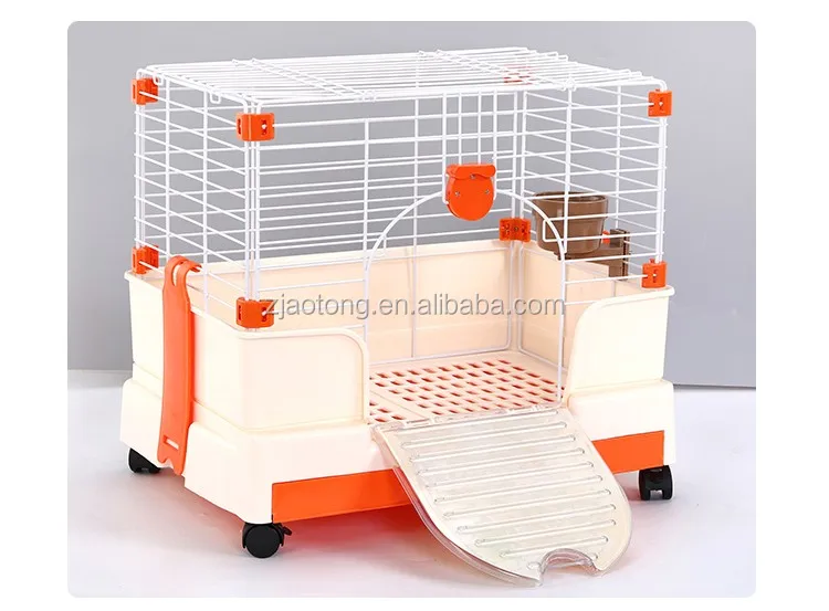 62.5*41*47cm Luxury Pet Rabbit Cage,Indoor Steel Wire Welding Rabbit