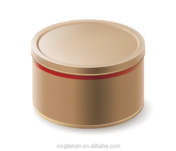 round tin box