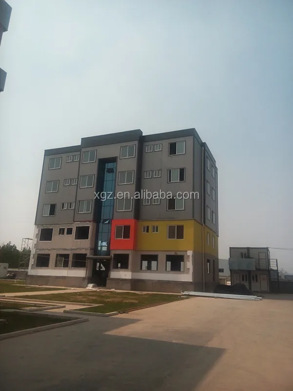 Low Cost Multi-story Structrual Steel Prefabricated Apartment Building design&manufacture&installation