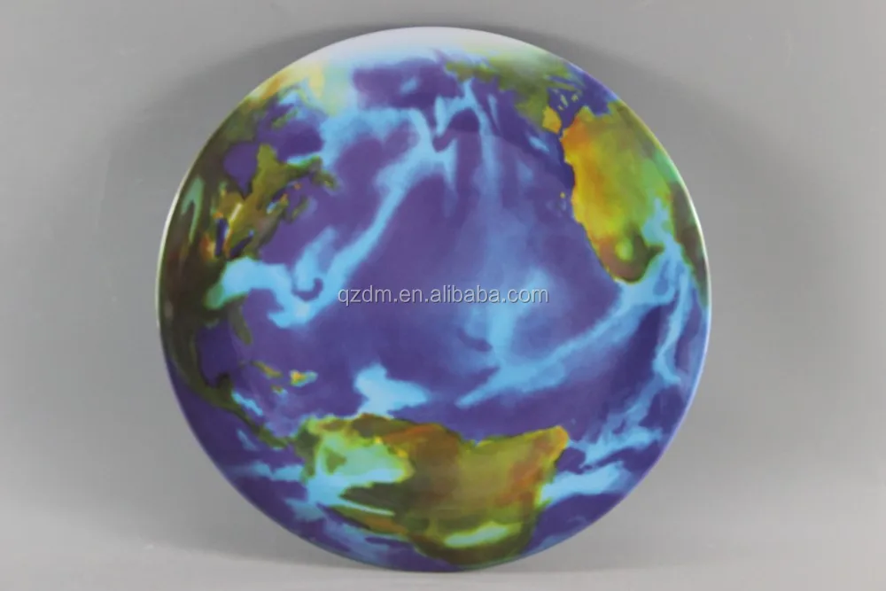 Heavenly body Style Melamine dinner plate