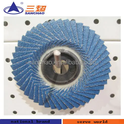 Plastic Backing Flexible Flap Disc 45 Pages