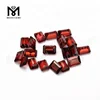 Wholesale 4*6mm Emerald Cut Natural Red Garnet Stone