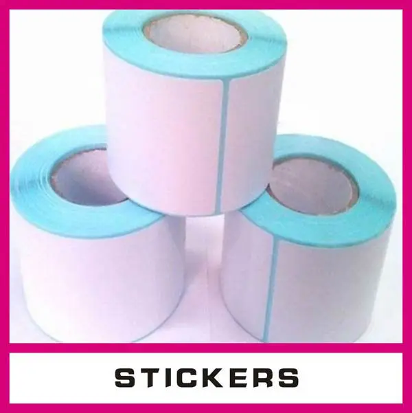 different types of logo sticker