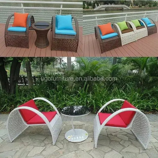 Rattan Table and Chairs 
