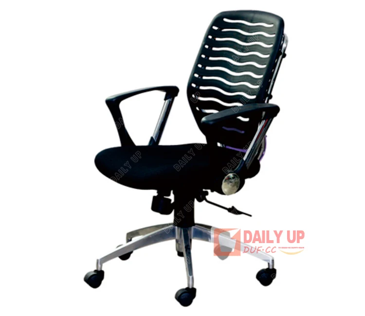 Comfortable Chair Office Fabric Upholstered Heavy Duty Office Chair Base Height Adjustable Swivel Chairs For Bedrooms