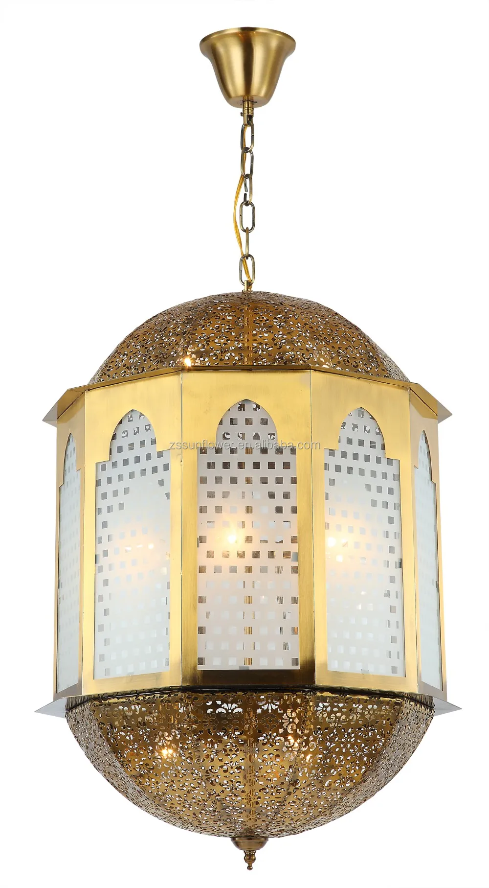 Mohammedan Hanging Pendant Lighting arabic lantern For Hotel Decor