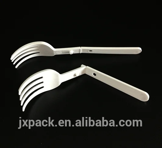 ケーキ用l128mmホワイト使い捨て折りたたみ式プラスチックフォーク Buy 折りたたみフォーク 使い捨てフォークケーキ用折りたたみプラスチック フォーク Product On Alibaba Com