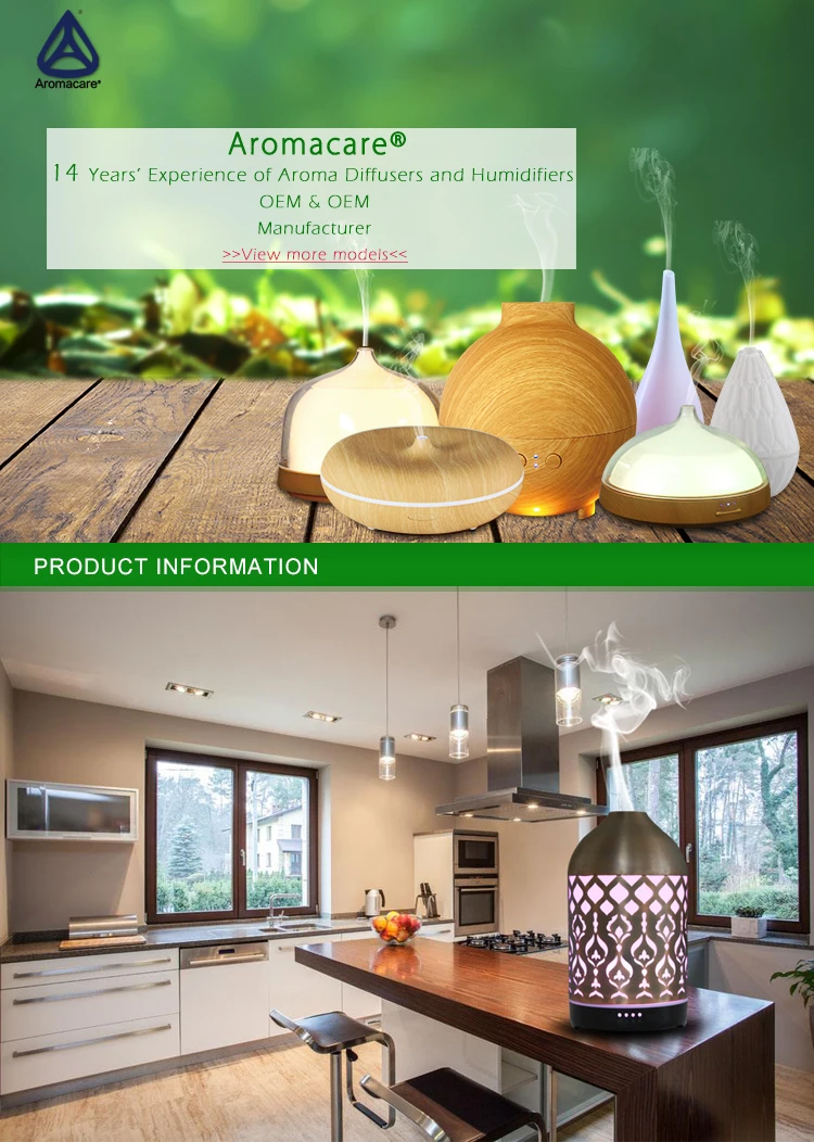 Aromacare Hot Sales 2 Mist Level Ultrasonic Aroma Oil Diffuser