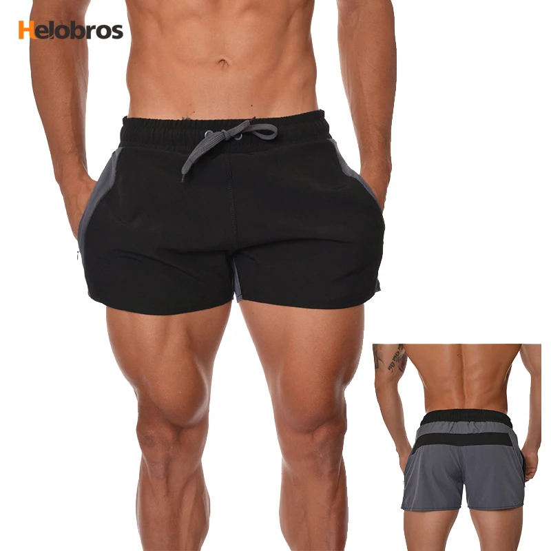Wholesale Blank 97% Polyester 3% Spandex 4 Way Stretch Shorts For Men ...