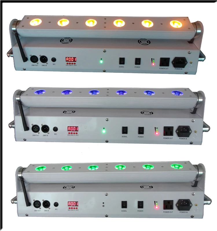6pcs LED Battery & Wireless Wall Washer Light (1)