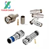 Best Price TV Antenna BNC Crimp Male Plug Connector For RG59 /MINI RG59 Cable