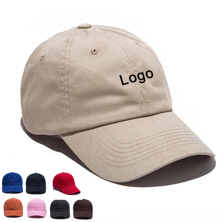 Men Cotton 6 Panel Embroidered Blank Plain Custom Dad Hats Buy High