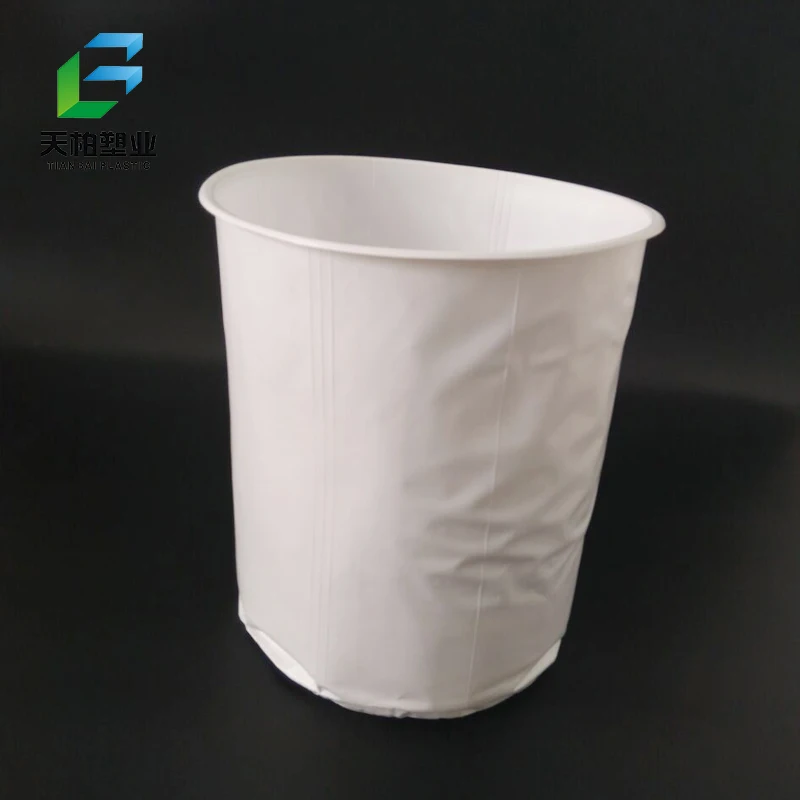 Elastic Pe Round Bottom Container Plastic Bag For Liquid Buy Plastic Bag For Liquid,Round