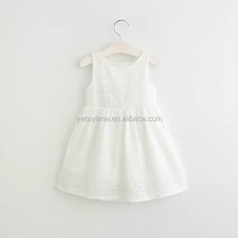 white eyelet dress baby