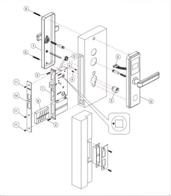 China factory supplied top quality sensor door lock - ANKUX.COM
