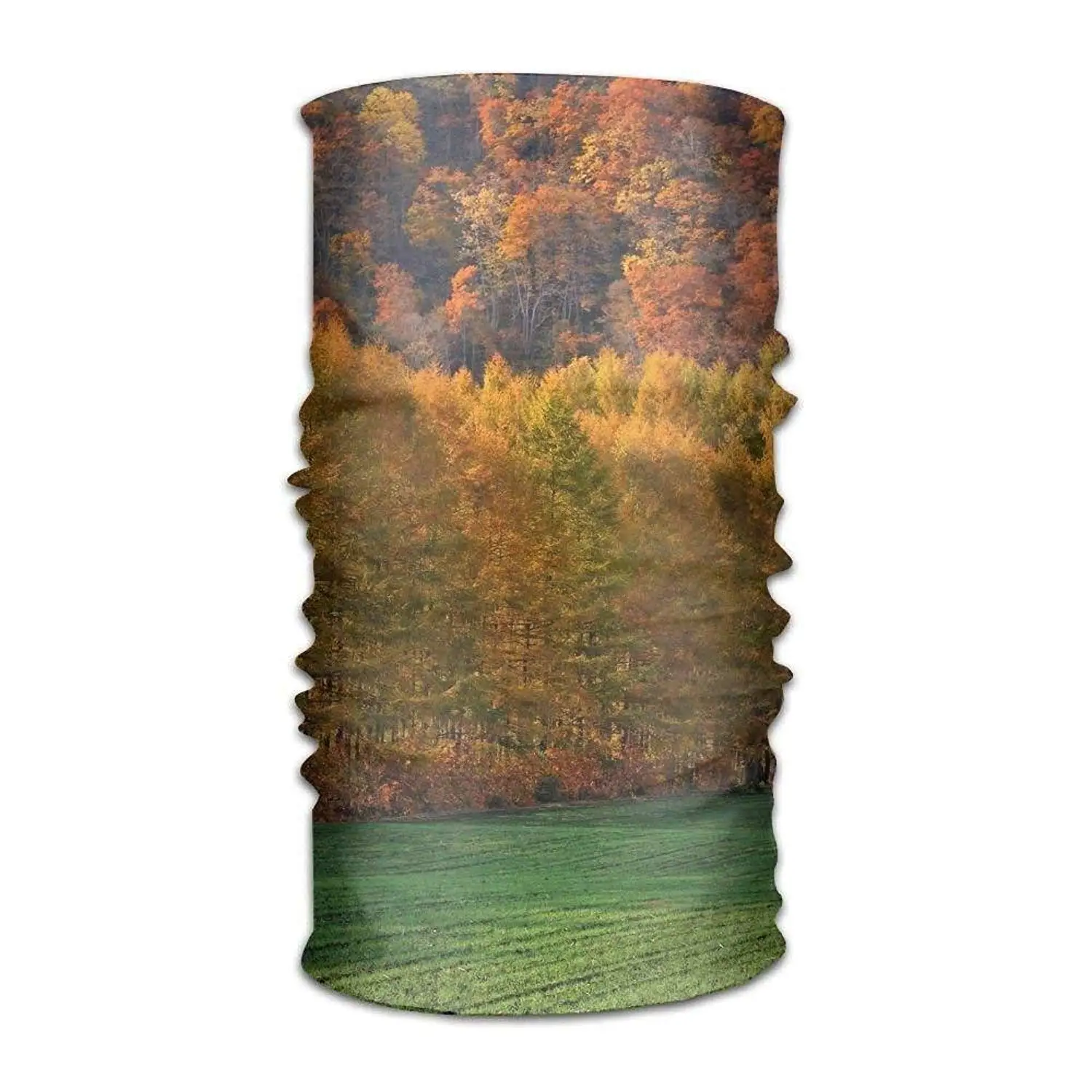 Fall Flower Autumn Skull Unisex Fashion Quick-Drying Microfiber Headdress Outdoor Magic Scarf Neck Neck Scarf Hooded Scarf Super Soft Handle