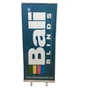 luxury advertising broad base aluminum floor display stand roll up banner