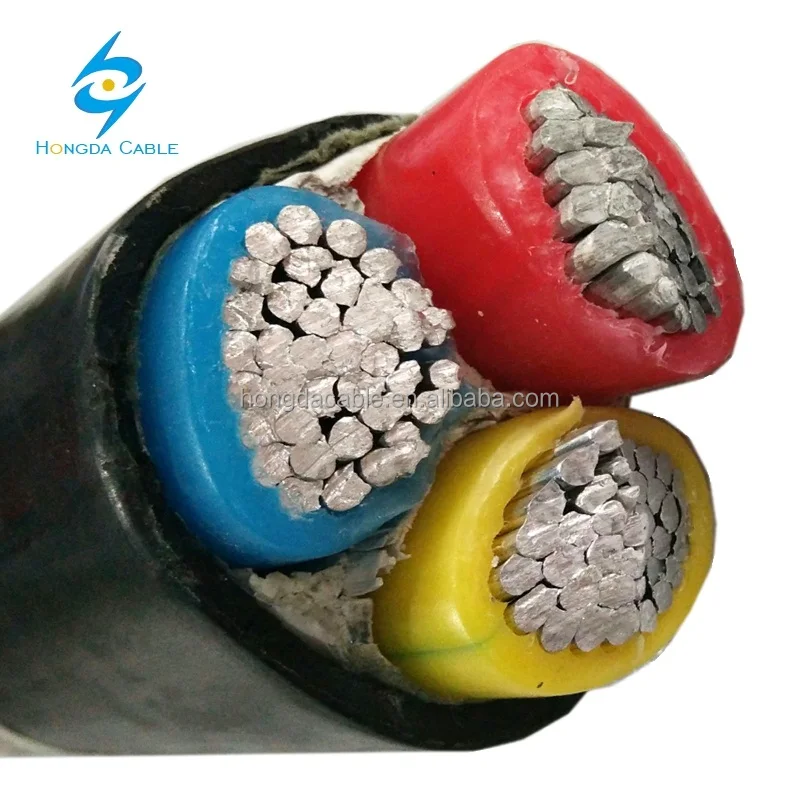 Low Voltage Aluminium 300mm2 Xlpe Pvc Power Cable For Construction