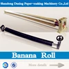 banana roller for paper rewinding machine