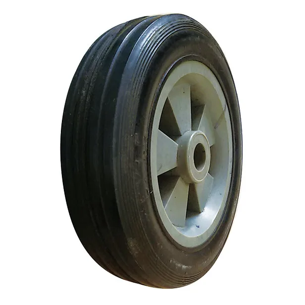 10x2.5 small solid rubber wheels for shipping car