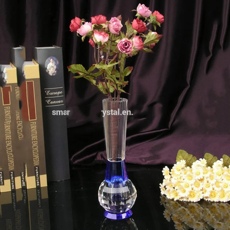 product 2023 best selling crystal glass flower vase for home decoration-30