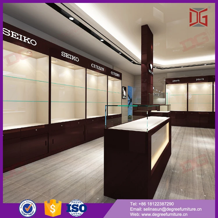 Neue Schweiz Schmuck Uhr Shop Interior Design-Anzeigen-Zahnstangen ...