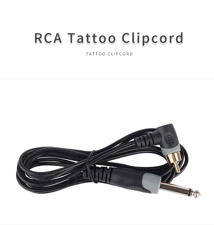 2019 Yilong "T" Copper Core Tattoo high quality Clip Cord For Tattoo Machine