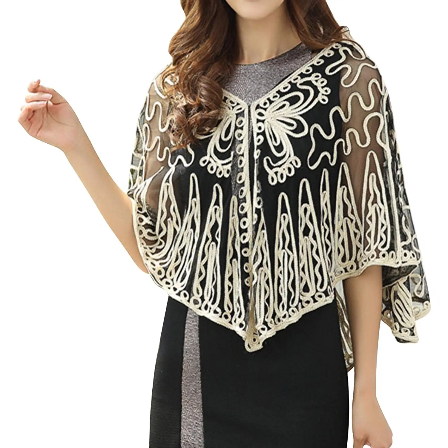 evening capes and shawls