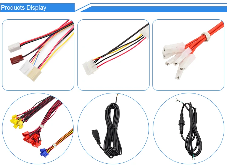 Smh250 3pin 2.5mm Pitch Connector Terminal Custom Power Cable Assembly