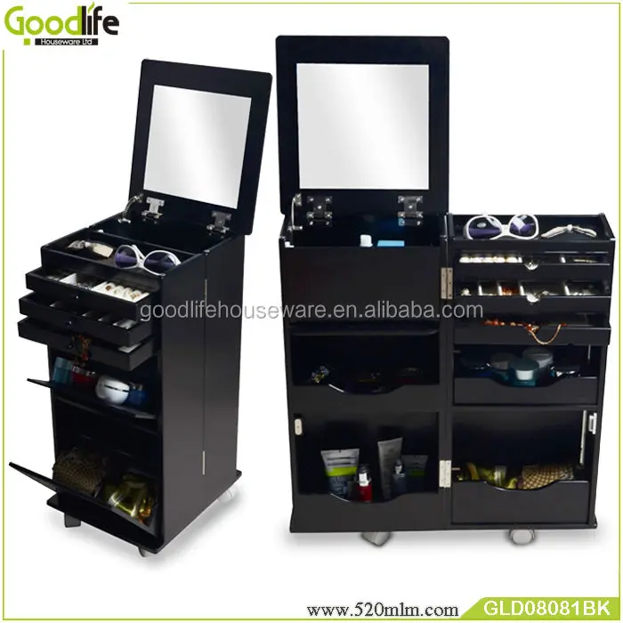 Goodlife Living Room Furniture Makeup Box Makeup Vanity Boxes With