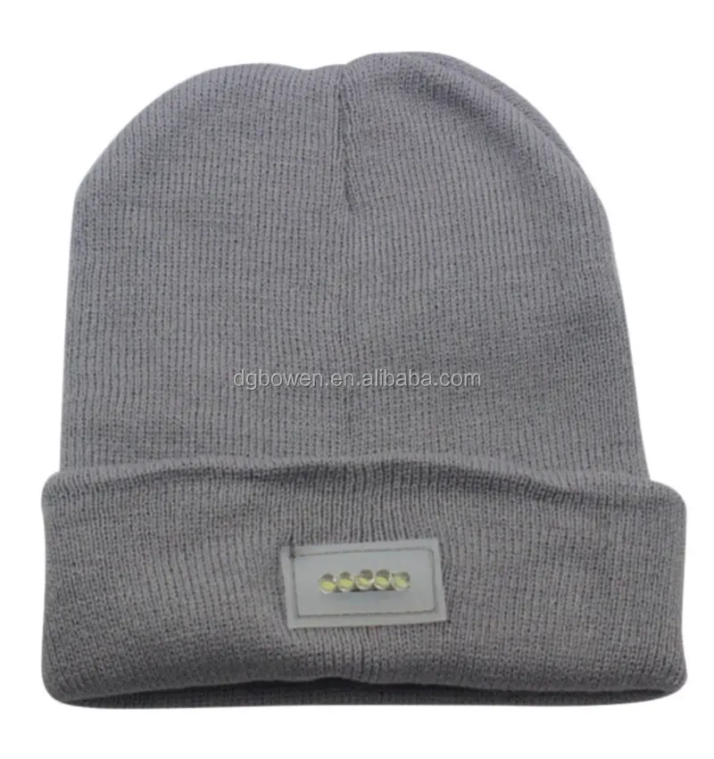 Led Light Hat Portable Head Lighting Lamp Gorro Beanies Night Fishing