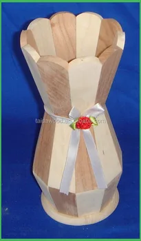 Best Selling Wood Floor Vase Buy Hand Carved Wood Vase Tall