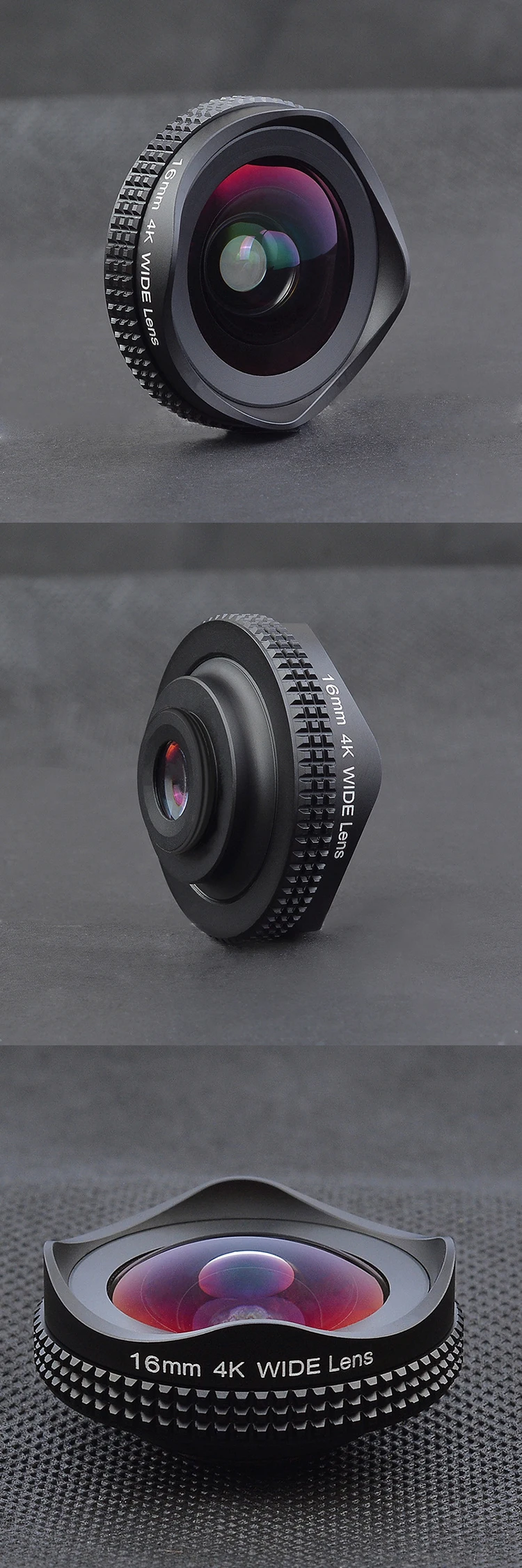 4K 16mm Wide Angle Lens With CPL & Lens Hood