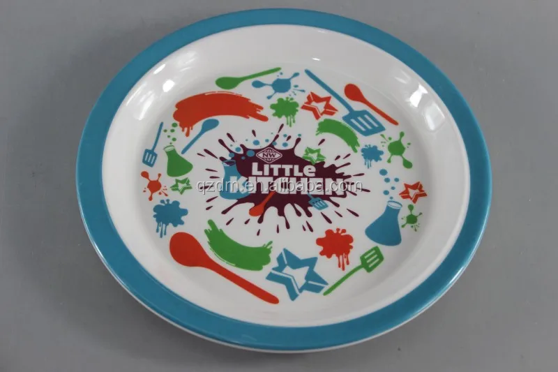 Unbreakable Melamine Kid's Dinner Plate LFGB
