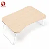 Folded study table for bed factory low price