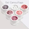 professional Nail Extension Uv Led nail clear uv builder gel Thick Pink Hard camouflage Gel
