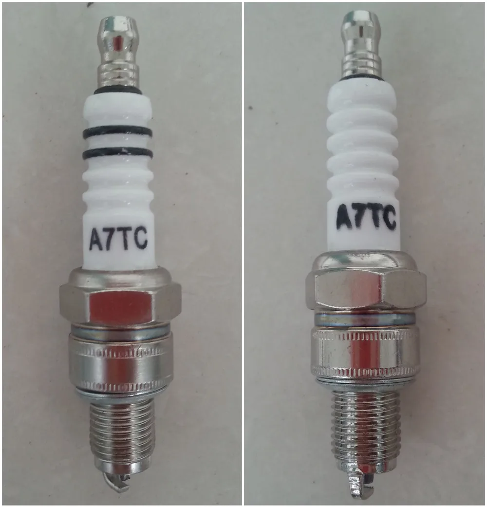 Alloy Steel Engine Spark Plug Generator Spark Plug A7tc Motorcycle