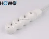 Four way socket with switch without cable