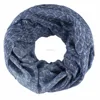 Ladies' 100% polyester voile loop scarf, custom print infinity scarf/snood